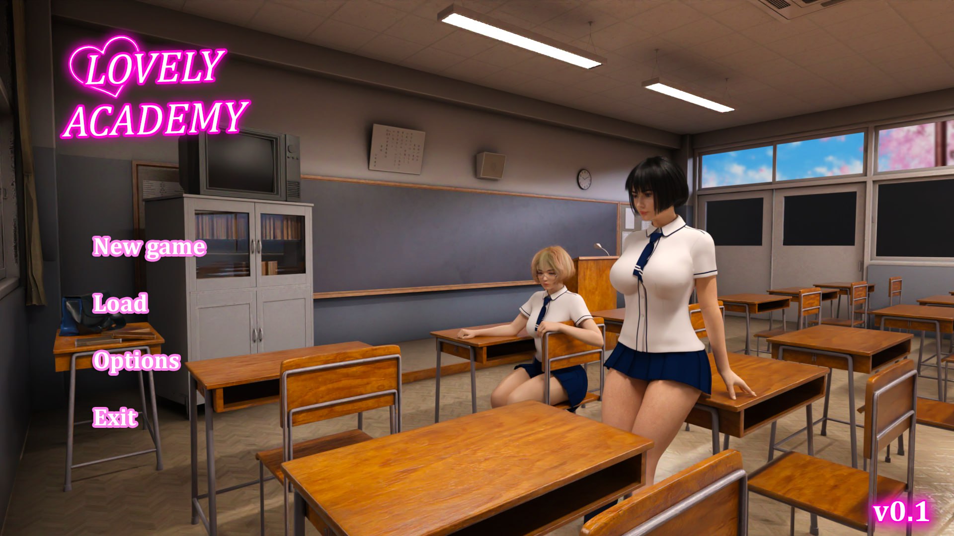 【SLG/中文/步兵】可爱学院 V0.1 官方中文版