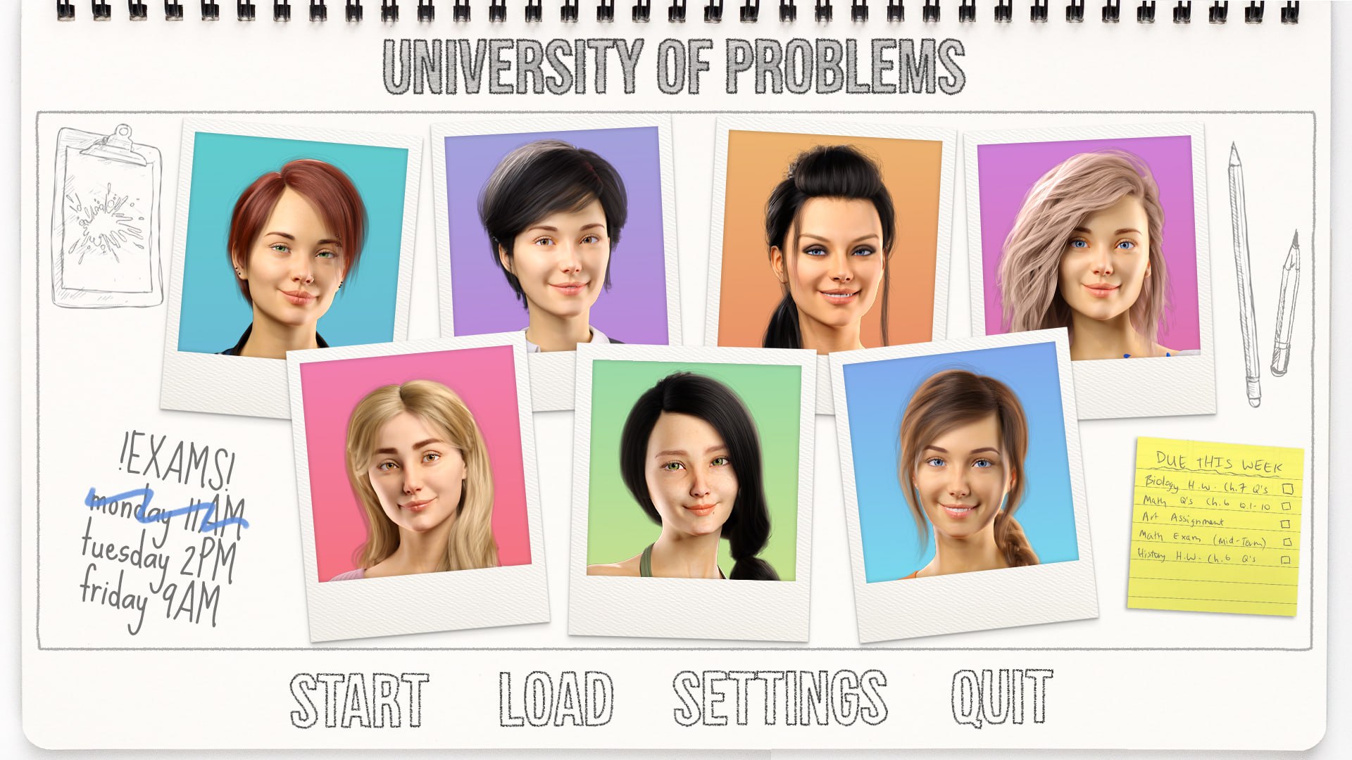 【SLG/中文/步兵】问题大学 Ver1.7ex 官方中文版