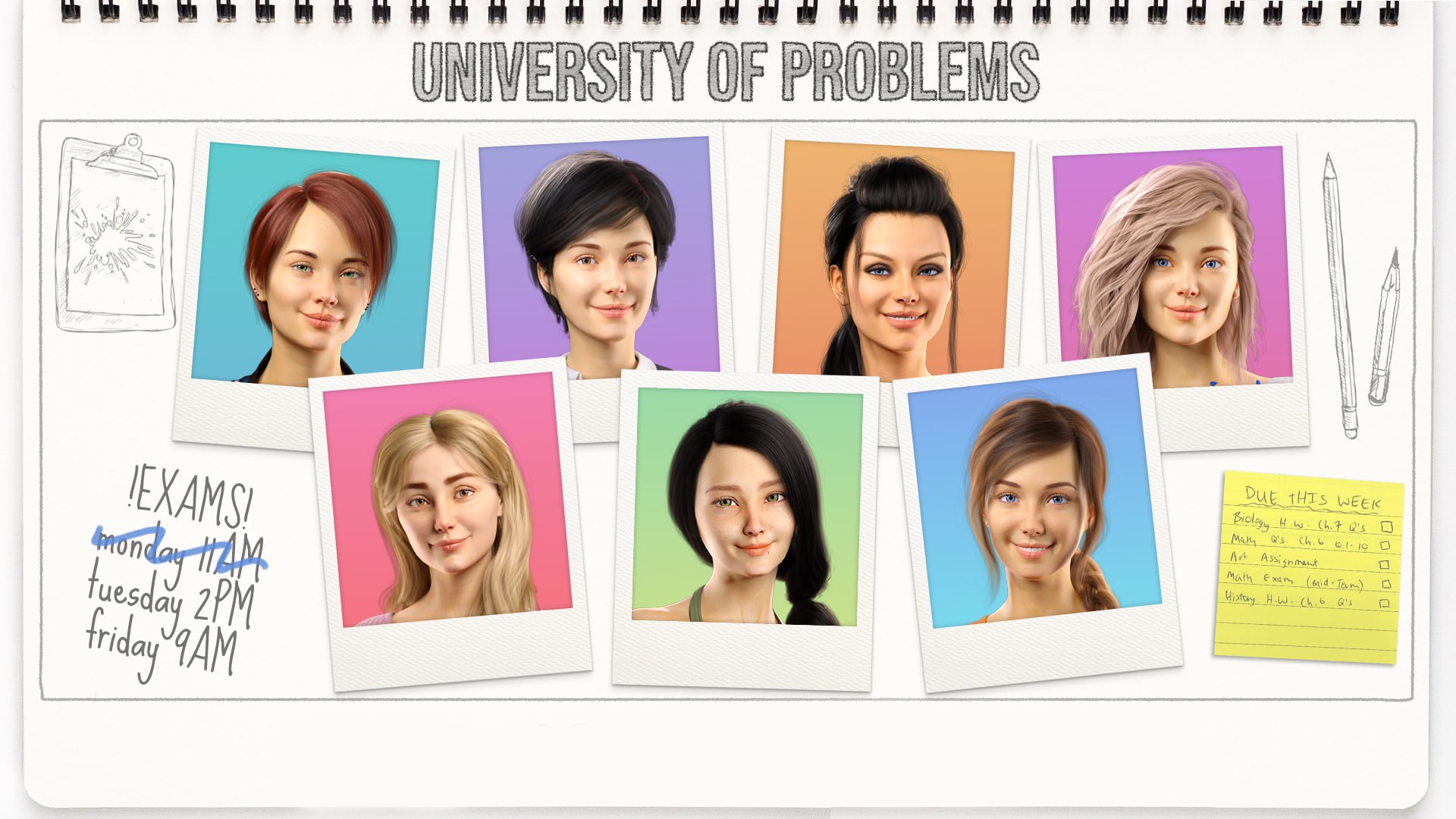 【SLG/中文/步兵】问题大学 Ver1.5 重置版 PC+安卓官方中文版